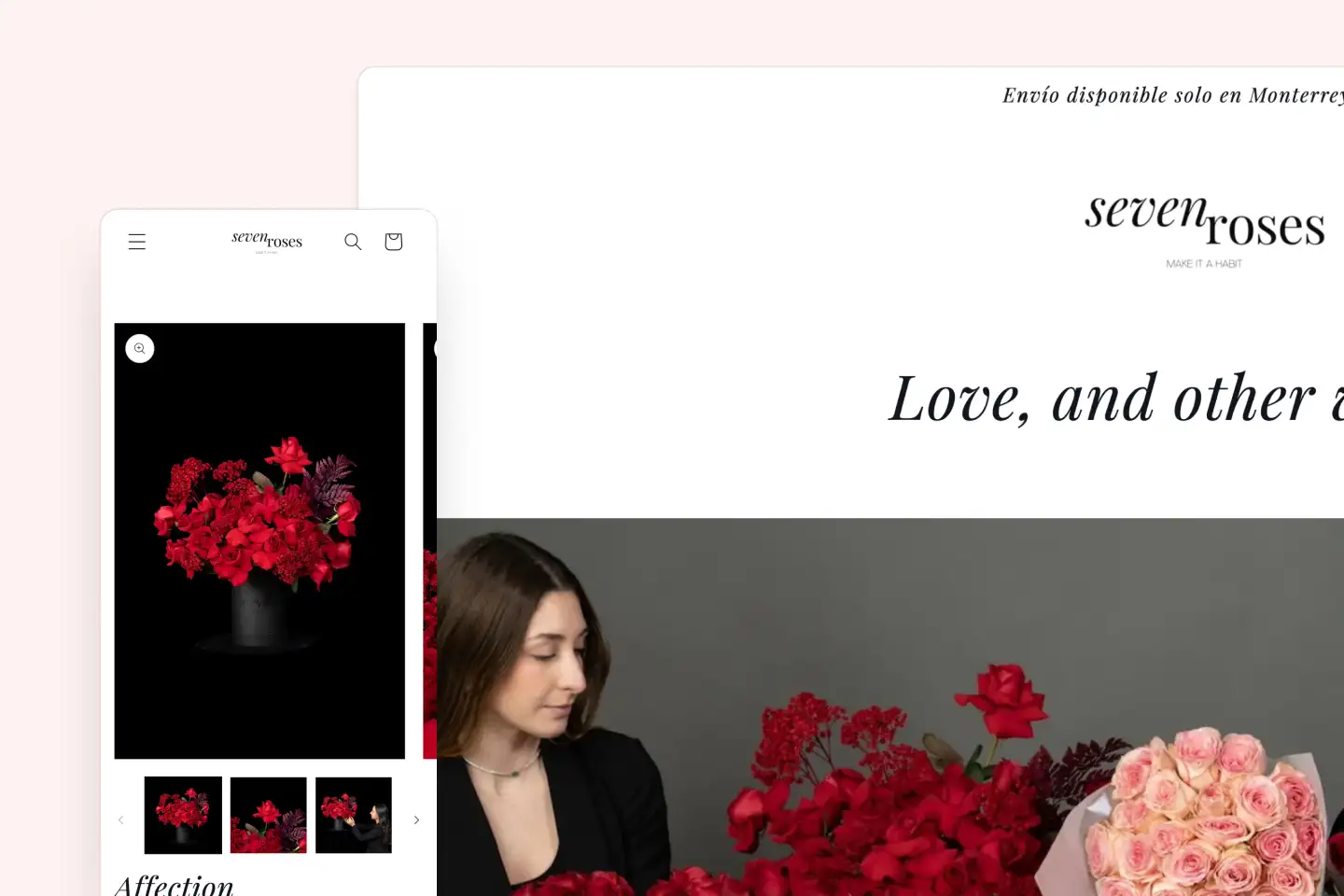 Seven Roses Web